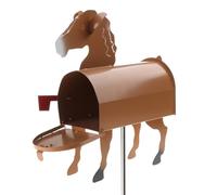 SELVFZ Couverture créative pour boîte aux lettres - Personnalisée pour la décoration de jardin et de cour | Pour chevaux et animaux de la ferme