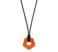 SELVFZ Creative-Blossoms Collier avec pendentif en forme de fleur en cristal creux