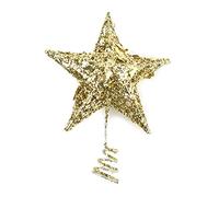 SELVFZ Décoration en forme d'étoile 3 couleurs au choix, adaptée pour les centres commerciaux de Noël à grande échelle, scène enneigée, peut être réutilisée