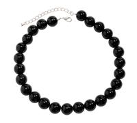 SELVFZ Élégant collier de perles en acrylique fait à la main - Collier ras du cou en acrylique - Bijoux tendance pour stimuler la confiance en soi