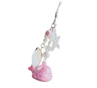 SELVFZ Élégant pendentif en forme de baleine en forme de cœur polyvalent à utiliser comme breloque de sac ou support fabriqué à partir de matériaux en alliage sûr, a, Hanging rope