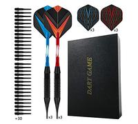 SELVFZ Fléchettes professionnelles en nylon de 19 g avec manche en aluminium de qualité supérieure, accessoires de protection de vol, cerf-volant avec étui