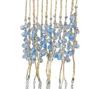 SELVFZ Herbe de cristal artificielle pour couple souhaitant faire à la main bracelets tissés à la main bracelets bracelets jeux yoga bijoux chance