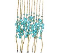 SELVFZ Herbe de cristal artificielle pour couple souhaitant faire à la main bracelets tissés à la main bracelets bracelets jeux yoga bijoux chance