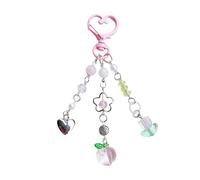SELVFZ Lanières de téléphone élégantes - Accessoire élégant - Fleur de fruit - Lanière en acrylique pour décoration de sac à la mode