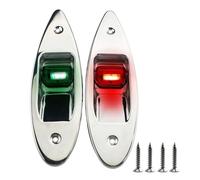 SELVFZ Lot de 2 lampes de navigation LED haute visibilité avec longue durée de vie et faible consommation d'énergie pour une navigation de nuit sûre