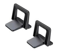 SELVFZ Lot de 2 supports pliables et invisibles pour ordinateur portable - Hauteur réglable