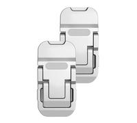 SELVFZ Lot de 2 supports pliables pour ordinateur portable - Refroidissement invisible - Refroidissement de bureau - Support invisible