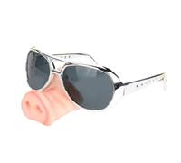 SELVFZ Lunettes à gros nez pour Halloween, cosplay, fête, déguisement, accessoires photo, lunettes d'Halloween avec nez amusant, accessoires de fête sur le thème du nez