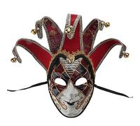 SELVFZ Mascarade intégral vintage Mardi Gras Décorations murales pour fête d'Halloween