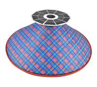 SELVFZ Petit ventilateur, chapeau de soleil solaire avec ventilateur de refroidissement, étanche à la pluie, chapeau d'extérieur léger rechargeable par USB pour la pêche et l'agriculture