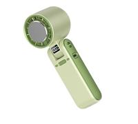 SELVFZ Petit ventilateur de bureau pratique, écran LED confortable, ventilateur à suspendre au bureau, dispositif de refroidissement à air rechargeable, adapté à la maison, pliable à suspendre au cou