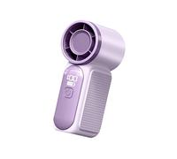 SELVFZ Petit ventilateur portable d'extérieur 3000 mAh avec 100 vitesses réglables pour voyage, maison, camping, extérieur rechargeable par USB