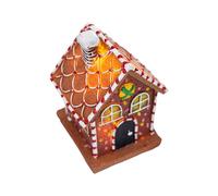 SELVFZ Petite maison créative en pain d'épice de Noël pour décoration de maison, décoration de la maison, décoration de bureau
