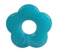 SELVFZ Petits pendentifs en forme de fleur en résine - Perles en vrac - Accessoires de fabrication de bijoux - Accessoires de décoration de fête de mariage