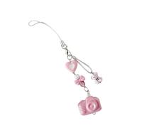 SELVFZ Porte-clés en alliage pour appareil photo - Couleur vive - Pour sac à main, sac à main, cadeau d'anniversaire, chaîne de bijoux, sangle de téléphone, cadeau d'anniversaire, C, Hanging rope