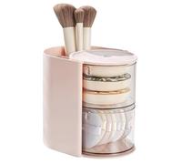 SELVFZ Porte-outils de maquillage polyvalent avec double ou triple couche, étui de rangement transparent tendance pour un usage quotidien et en voyage
