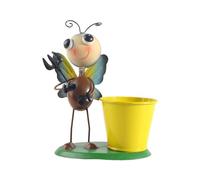 SELVFZ Pots de fleurs en forme d'abeille pour extérieur, cour, décoration de jardin, décoration d'intérieur, sculpture d'accentuation de texture