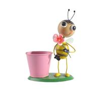 SELVFZ Pots de fleurs en forme d'abeille pour extérieur, cour, décoration de jardin, décoration d'intérieur, sculpture d'accentuation de texture