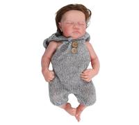 SELVFZ Poupée Reborns en silicone pour nouveau-né 45,7 cm - Corps complet - Sans vêtements ni accessoires - Reborns - En silicone - Aspect réaliste
