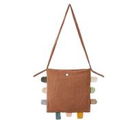 SELVFZ Sacs de voyage pour enfants, sac à bandoulière pour garçon et fille, sac polyvalent, grande capacité, sac décontracté pour enfants, sac à main élégant pour enfants, rouge carmin