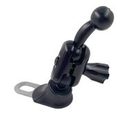 SELVFZ Support de téléphone haute visibilité pour moto 17 mm - Support de réflecteur étendu - Outil moins réglable pour les trajets quotidiens - Installation rapide - Support de téléphone de moto