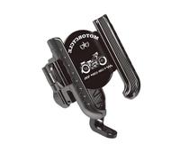 SELVFZ Support rotatif à 360 degrés pour téléphone de moto, vélo, scooter, guidon/rétroviseur