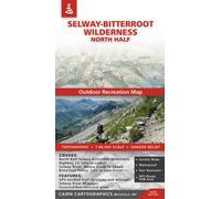 Selway Bitterroot Wilderness : moitié nord (Montana) | Cairn Cartographics