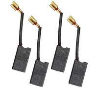 Selyse Lot de 2 paires de balais de charbon moteur - 6 x 12 x 22 mm - Pièces de rechange pour perceuses perforatrices Titan TTB278SDS TTB631SDS TTB572SDS TTB571SDS - Remplacement fiable des brosses