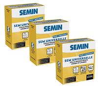 Sem-Universelle, Colle en Poudre pour Papiers Peints Légers et Lourds, Intérieur, Boite 250 g (Lot de 3)