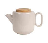 Sema - Théière Baltika en Grès écru 0,9L Filtre Inox - SEMA