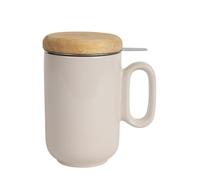 Sema - Tisanière Baltika en Grès écru 0,45L Filtre Inox - SEMA