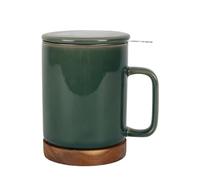 Sema - Tisanière Nordika en Grès émeraude 35 CL Filtre Inox - SEMA