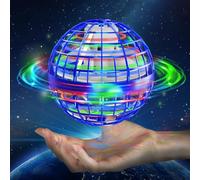 semai Boule Volante Lumineuse, Flying Ball Jouet Jouets pour Enfants à partir, Jouets d'extérieur Boule Magique, Cadeaux pour garçons et Filles de 6 à 12 Ans - Bleu