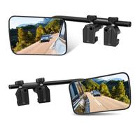 semai Lot de 2 rétroviseurs universels pour caravane - Réglable à 360 ° - Pour camping-cars et types de véhicules courants