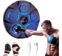 semai Music Boxing Machine, Machine à Boxe Musique Bluetooth, 9 Modes de Vitesse et Mode Comptage Musique Power Boxing Machine de Boxe pour Adultes Enfants Music Punch Entraînement de Boxe
