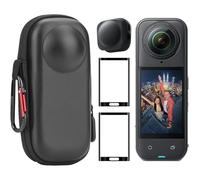 Semaiki Mini Sac pour Insta360 X5 / X4, Protecteur d’écran de Capuchon d’Objectif Compatible avec Les caméras d’Action Insta360 X5