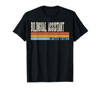 Semaine d'assistante bilingue rétro Vintage pour la rentrée Scolaire T-Shirt