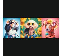 Semaine De La Mode Pour Chiens - Puzzle 500 Pièces