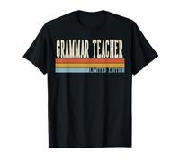 Semaine des professeurs de Grammaire rétro Vintage, journée de la rentrée Scolaire T-Shirt