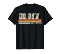 Semaine des secrétaires Scolaires Retro Vintage Retour à l'école T-Shirt