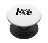 Semaine du livre interdite, I Read Banned Books, Book Lover Apparel PopSockets PopGrip Interchangeable