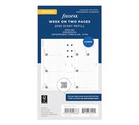 Semaine personnelle sur deux pages, rendez-vous horizontaux 2025