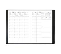 Agenda semainier de poche Calypso ML SELECTION - 10 x 15 cm - Noir - 2026