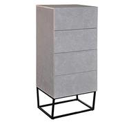 Semainier Logam 4 tiroirs Marbre