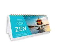Semainier panoramique - Zen 2024, une page par jour - Collectif - Editions 365 - relié - Calendrier