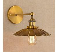 SEMANHUA Adjustable Vintage Swing Arm Wall Light - Mid-Century Style for Bedroom, Living Room & More