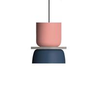 SEMANHUAOZ Plafonniers suspendus créatifs, lampe suspendue moderne E27, éclairage de couleur exquis for cuisine, salon, couloir, chambre à coucher, salle à manger(A Grey)