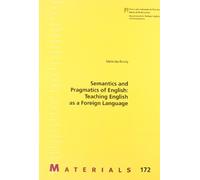 Semantics and Pragmatics of English: Teaching English as a Foreign Language