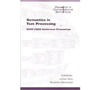 Semantics in Text Processing, Research in Computational Semantics
